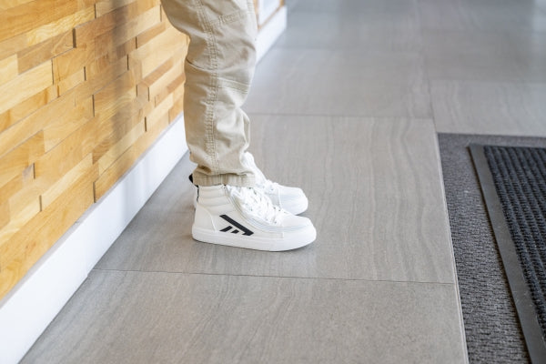 White/Black BILLY CS High Tops