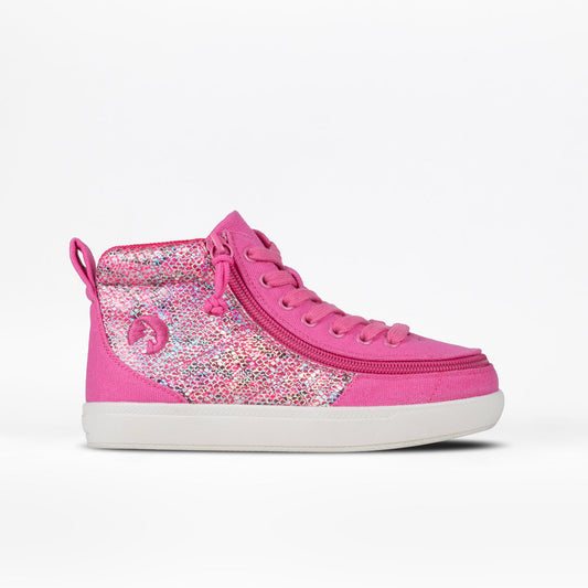Fuchsia Snake BILLY Classic D|R II High Tops