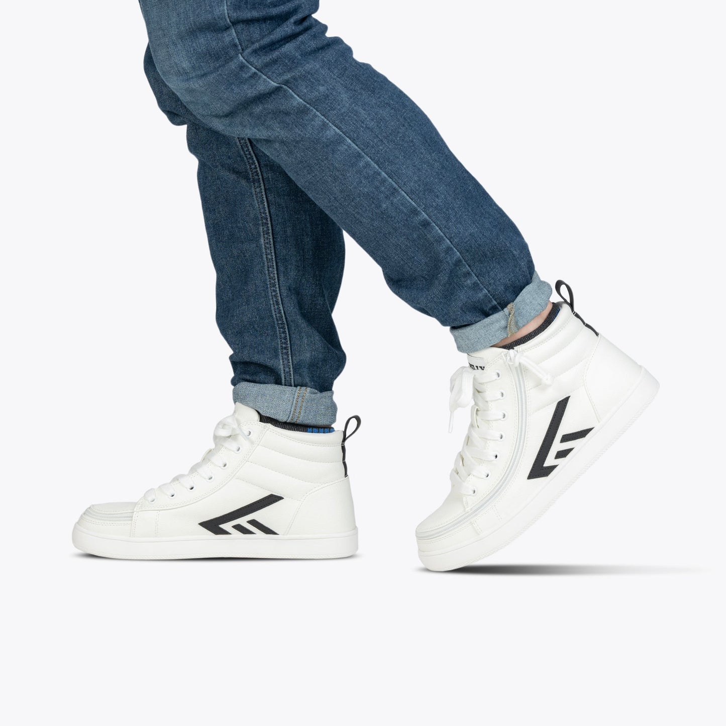 White/Black BILLY CS High Tops