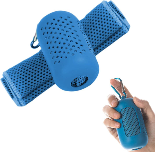 Toalla Frisport - toalla + funda de silicona